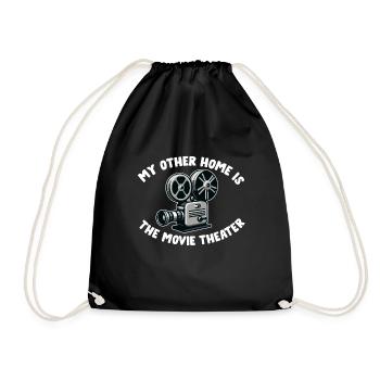 Critique de cinéma Cinéphile Cinéphile Amant Drôle Critique - Sac de sport léger - noir - Devant