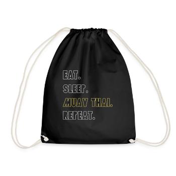 Muay Thaï - Sac de sport léger - noir - Devant