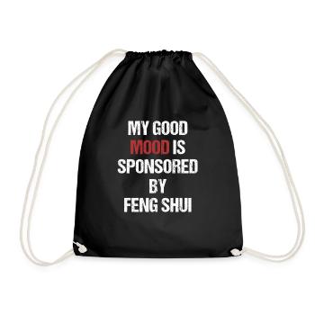 My Good Mood est sponsorisé par Feng Shui - Sac de sport léger - noir - Devant