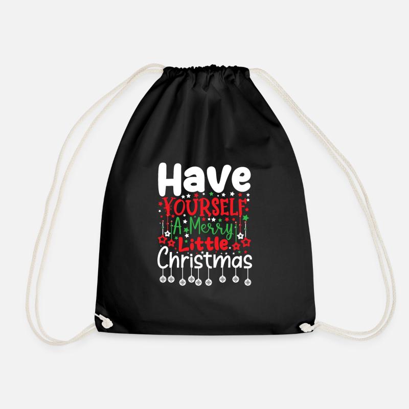 Noël - Sac de sport léger - noir