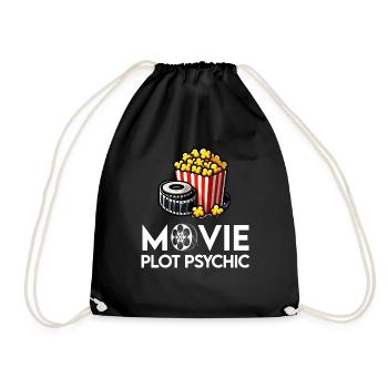 Filmkritiker, Kino, Filmfan, Liebhaber, lustiger Rezensent - Turnbeutel - Schwarz - Vorne
