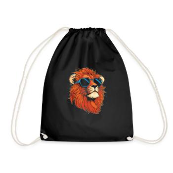 Lunettes de soleil Lion - Sac de sport léger - noir - Devant