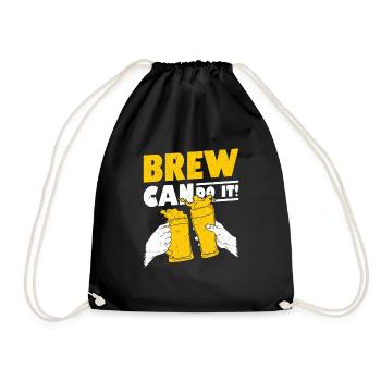 Brew Can Do It! Craft Beer Brewer Homebrew - Turnbeutel - Schwarz - Vorne