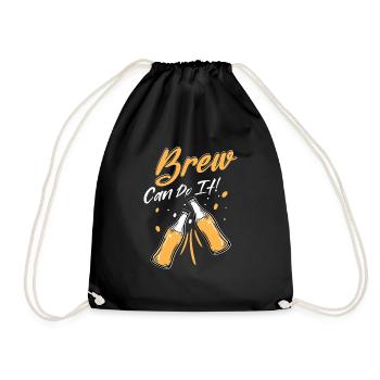 Brew Can Do It! Homebrew Brewer Craft Beer - Turnbeutel - Schwarz - Vorne
