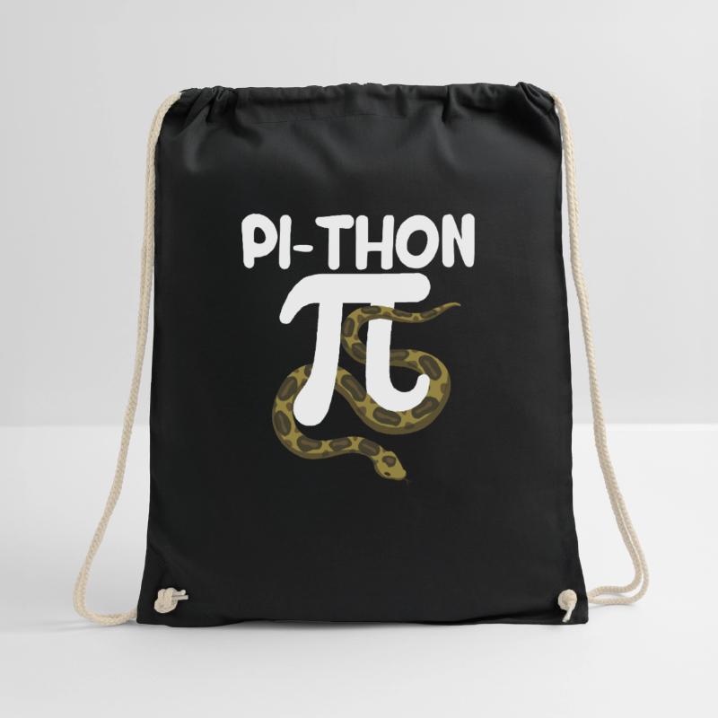 Pi-Thon Drôle Pi Jour Python Serpent Math Sac de sport léger