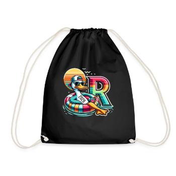 Pensioner Gift Pension 2026 Retirement - Drawstring Bag - black - Front