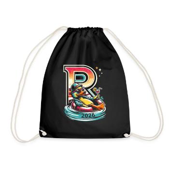 Pensioner Gift Pension 2026 Retirement - Drawstring Bag - black - Front