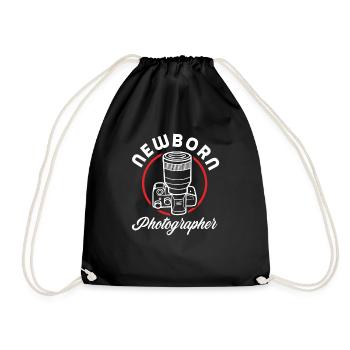Funny Photography Photographer Photographer Gift - Drawstring Bag - black - Front