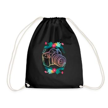 Drôle Photographie Photographe Photographe Cadeau - Sac de sport léger - noir - Devant