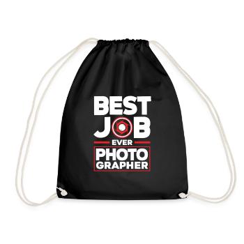 Drôle Photographie Photographe Photographe Cadeau - Sac de sport léger - noir - Devant