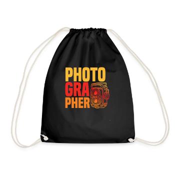 Drôle Photographie Photographe Photographe Cadeau - Sac de sport léger - noir - Devant