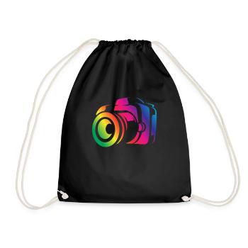 Drôle Photographie Photographe Photographe Cadeau - Sac de sport léger - noir - Devant