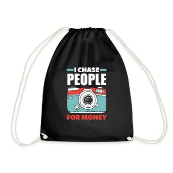 Drôle Photographie Photographe Photographe Cadeau - Sac de sport léger - noir - Devant
