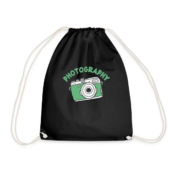 Drôle Photographie Photographe Photographe Cadeau - Sac de sport léger - noir - Devant