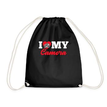 Drôle Photographie Photographe Photographe Cadeau - Sac de sport léger - noir - Devant