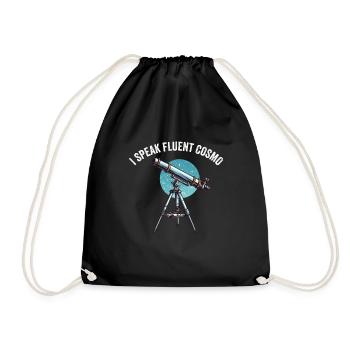 Astrophotography Astrophotographer Astronomy - Drawstring Bag - black - Front