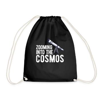 Astrophotography Astrophotographer Astronomy - Drawstring Bag - black - Front