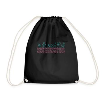 Cadeaux de la semaine de l’entretien ménager Amoureux du ménage - Sac de sport léger - noir - Devant