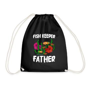Aquariophilie, Pisciculture, Aquariophiles - Sac de sport léger - noir - Devant