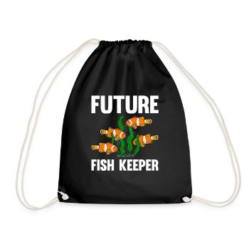 Aquariophilie, Pisciculture, Aquariophiles - Sac de sport léger - noir - Devant