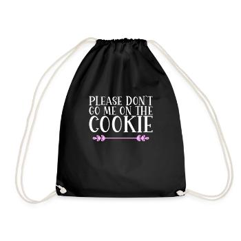 S’il vous plaît, ne me lancez pas sur le Cookie Denglisch - Sac de sport léger - noir - Devant