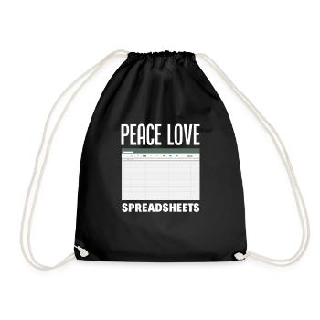 Drôle de cadeau comptable de conseiller fiscal - Sac de sport léger - noir - Devant
