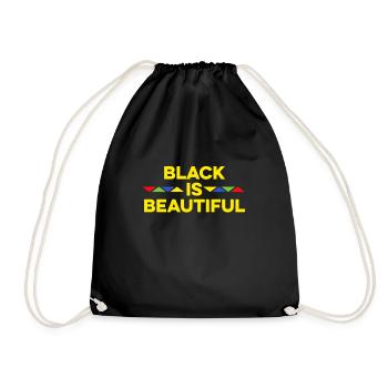 Black Is Beautiful Cool African American Women - Drawstring Bag - black - Front