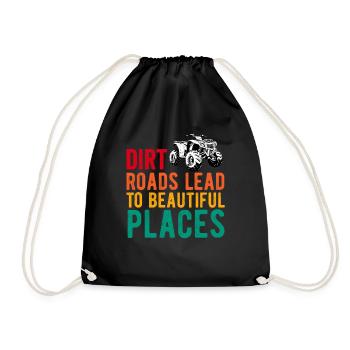 4 Roues Pour Hommes Grand-Père VTT Quad Bike Racing - Sac de sport léger - noir - Devant