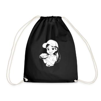 Boy Scout Cookie - Drawstring Bag - black - Front
