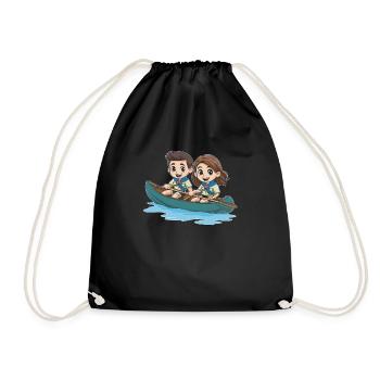 Scout - Drawstring Bag - black - Front