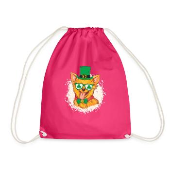 Propriétaire d’un chien mexicain chihuahua irlandais - Sac de sport léger - fuchsia - Devant