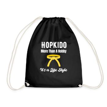 Le Hapkido est plus qu'un passe-temps, c'est un - Sac de sport léger - noir - Devant