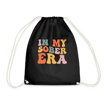 Sobriété des femmes - Sac de sport léger - noir - Devant
