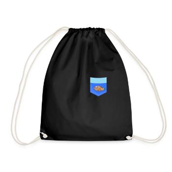 Poisson-clown dans votre poche Drôle d’amateur de poissons d’aquarium - Sac de sport léger - noir - Devant