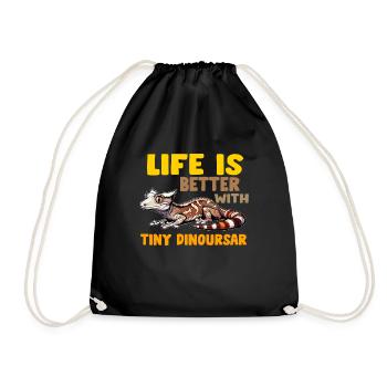 Gecko à crête Hommes Femmes Lézard Cils Gecko - Sac de sport léger - noir - Devant