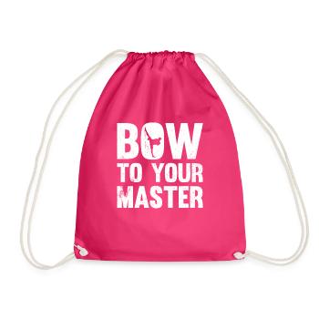 Kickboxen Kickboxer Kickboxing - Drawstring Bag - fuchsia - Front