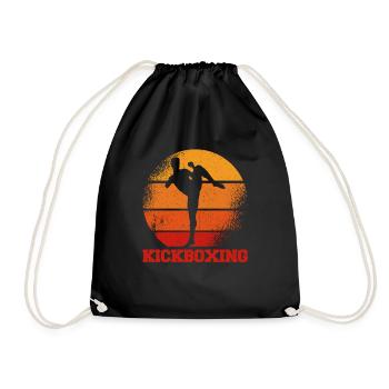 Kickboxen Kickboxer Kickboxing - Sac de sport léger - noir - Devant