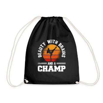 Kickboxen Kickboxer Kickboxing - Sac de sport léger - noir - Devant