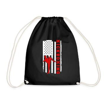 Kickboxen Kickboxer Kickboxing - Sac de sport léger - noir - Devant