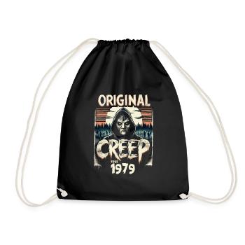 Vintage Creep depuis 1979 - anniversaire d’horreur rétro - Sac de sport léger - noir - Devant