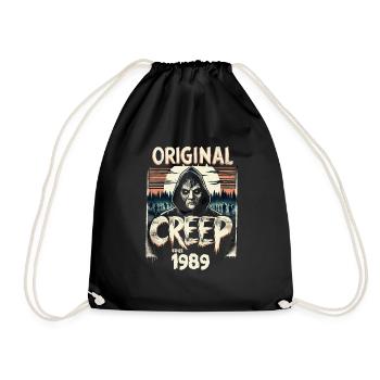 Vintage Creep depuis 1989 - anniversaire d’horreur rétro - Sac de sport léger - noir - Devant