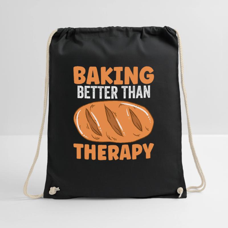 Baking Bread Bakery Bakery Bread Making Drawstring Bag