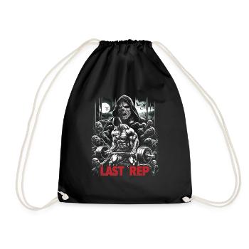 Dernier représentant Slasher Bodybuilding des années 80 - Sac de sport léger - noir - Devant