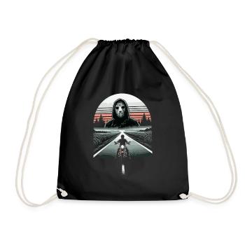 Road to Terror: Lone Rider & Slasher - Drawstring Bag - black - Front