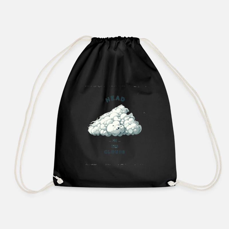 Animal Cloud Fantasy - Turnbeutel - Schwarz