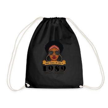 Black Queens Nées en 1989 ont 35 ans et Look - Sac de sport léger - noir - Devant