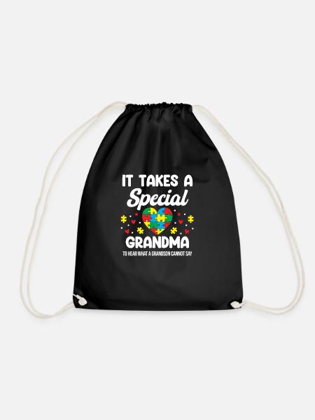 Il faut une grand-mère spéciale pour avoir un TDAH autiste - Sac de sport léger - noir