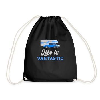 La vie est Vantastic Van Home Travelers - Sac de sport léger - noir - Devant
