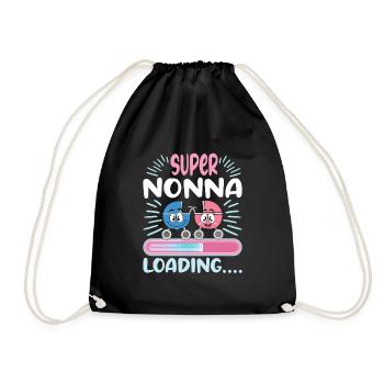 Nonna 2024 Loading Oma 2024 - Turnbeutel - Schwarz - Vorne