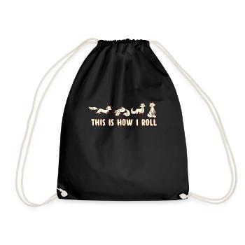 Fennec Fox Cute Fennec Foxes Fennec Animal - Drawstring Bag - black - Front